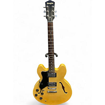 Used Douglas SH-90NA Blonde Hollow Body Electric Guitar