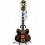 Used Douglas WNO650 Sunburst Hollow Body Electric Guitar Sunburst