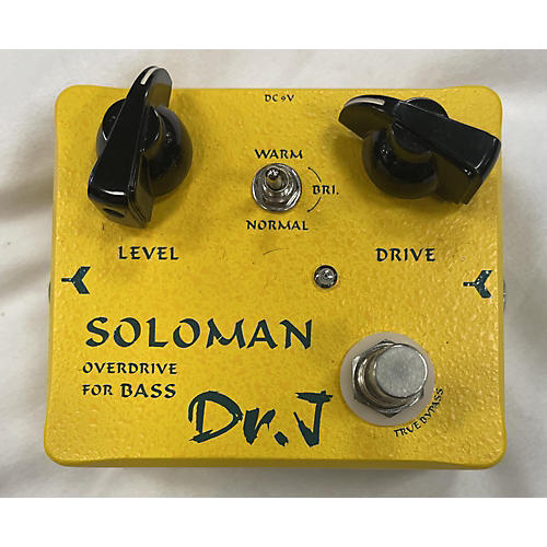 Dr. J Pedals Used Dr. J Pedals D-52 Soloman Bass Overdrive Bass Effect Pedal