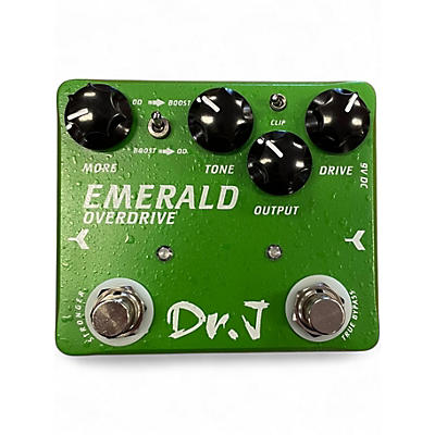 Used Dr. J Pedals Emerald Overdrive Effect Pedal