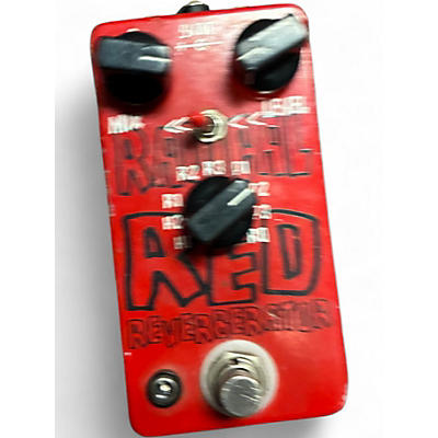 Used Dr. Scientist Radical Red Reverberator Effect Pedal