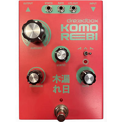 Used Dreadbox Komo Rebi Flanger Chorus Effect Pedal