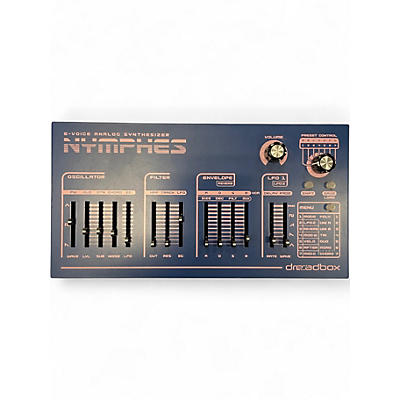 Used Dreadbox NYMPHES 6 VOICE ANALOG SYNTHESIZER Synthesizer