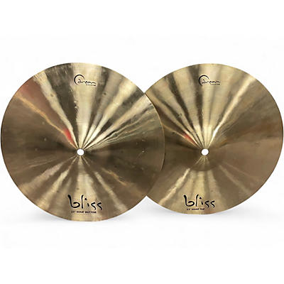 Used Dream 13in Bliss Hi Hat Pair Cymbal