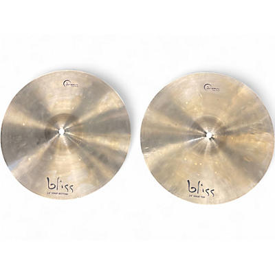 Used Dream 14in BLISS HI HAT PAIR Cymbal