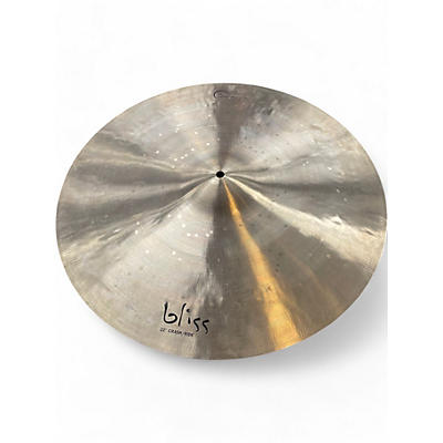 Used Dream 22in BLISS CRASH RIDE Cymbal