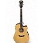 Used Dreambow DD-231SCE Natural Acoustic Electric Guitar Natural