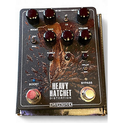 Used Driftwood Heavy Hatchet Effect Pedal