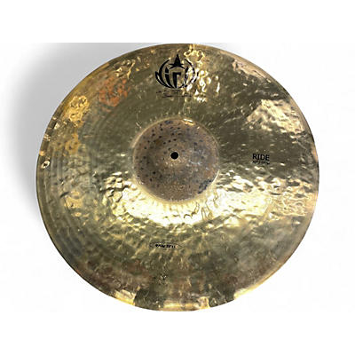 Used Drill Cymbals 20in Raw Bell Ride 20"/51cm Cymbal