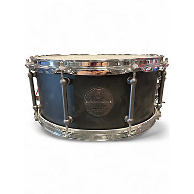 Used Drum Art 6.5X14 FAT BOY Satin Black Drum