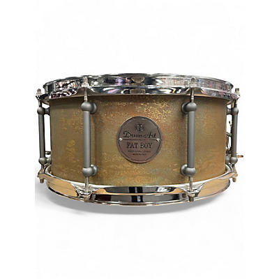 Used Drum Art 6.5X14 Fat Boy Textured Bronze Drum