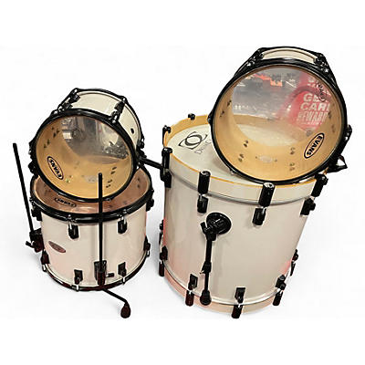 Used Drum Craft 4 Piece Series 6 Alpine White Drum Kit