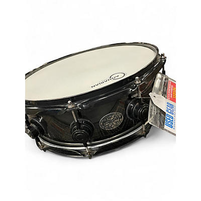 Used Drum Workshop 14in Black Nickel over Brass Black Drum