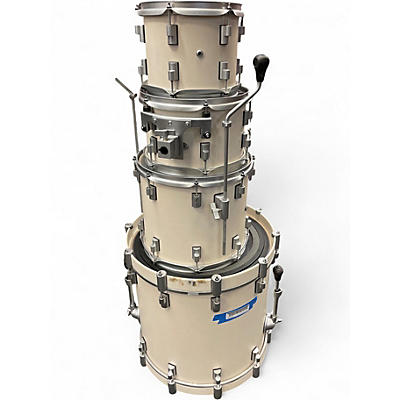 Used DrumCraft 4 Piece Series 8 Limited Edition WHITE Drum Kit