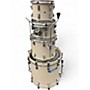 Used DrumCraft 4 Piece Series 8 Limited Edition WHITE Drum Kit WHITE
