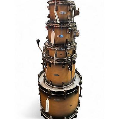 Used DrumCraft 5 Piece Series 8 Limited Edition Faded Tobacco Drum Kit