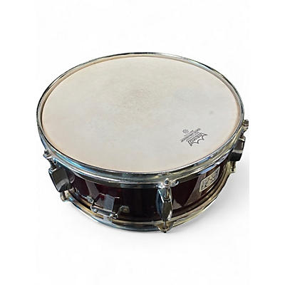 Used Drumzone 14in 14 in Snare Red Drum