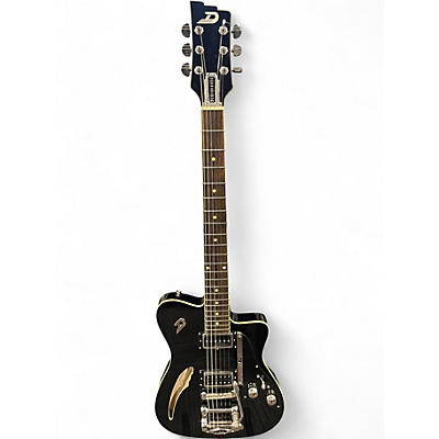 Used Duesenberg Caribou Tremolo Black Hollow Body Electric Guitar
