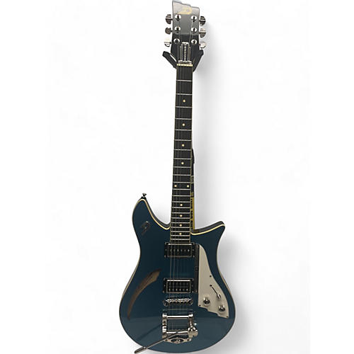 Duesenberg USA Used Duesenberg Double Cat Catalina Blue Hollow Body Electric Guitar Catalina Blue