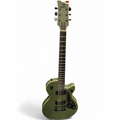 Used Duesenberg Fantom A Matte Olive Solid Body Electric Guitar