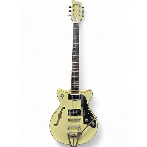 Duesenberg Used Duesenberg Fullerton Antique Ivory Hollow Body Electric Guitar Antique Ivory