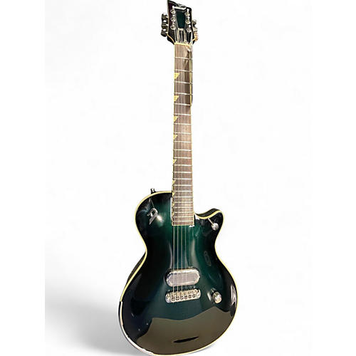 Used Duesenberg Jeff Darosa Green Solid Body Electric Guitar Green