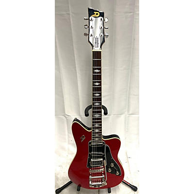 Used Duesenberg Paloma Red Solid Body Electric Guitar