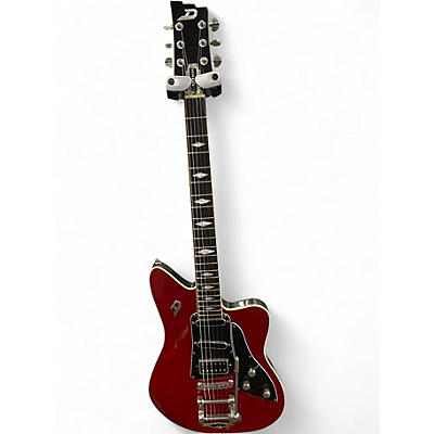 Used Duesenberg Paloma Sparkle Red Solid Body Electric Guitar