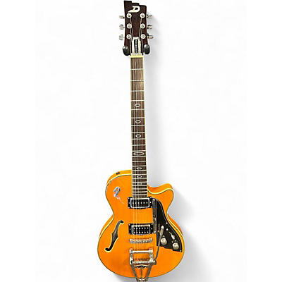 Used Duesenberg STARPLAYER TV CLASSIC Trans Orange Hollow Body Electric Guitar