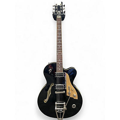 Used Duesenberg Starplayer Black Hollow Body Electric Guitar