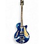 Used Duesenberg Starplayer TV BLUE SPARKLE Hollow Body Electric Guitar BLUE SPARKLE