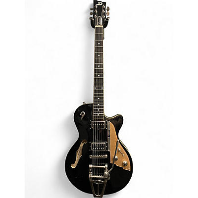 Used Duesenberg Starplayer TV Black Hollow Body Electric Guitar