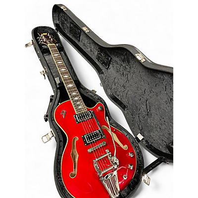 Used Duesenberg Starplayer TV Deluxe CRIMSON RED Hollow Body Electric Guitar