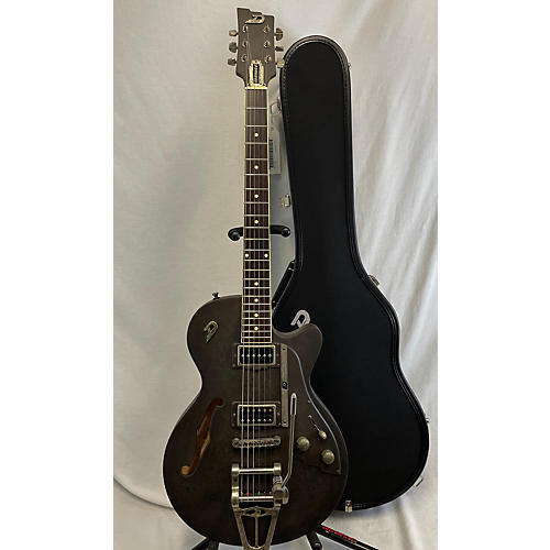 Duesenberg USA Used Duesenberg TV Rusty Steel Worn Brown Hollow Body Electric Guitar Worn Brown