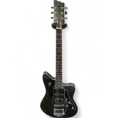 Used Duesenberg USA Paloma Black Sparkle Solid Body Electric Guitar