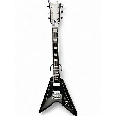 Used Dunable Guitars DE Astroid Black and Silver Solid Body Electric Guitar