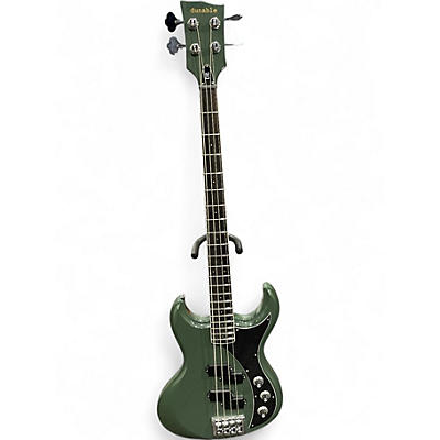 Used Dunable Guitars DE GNARWHAL Royal Olive Electric Bass Guitar