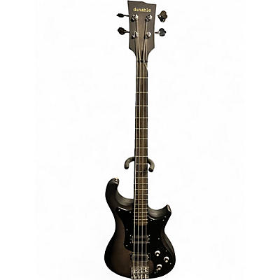 Used Dunable Guitars Thunderclapper Black Electric Bass Guitar