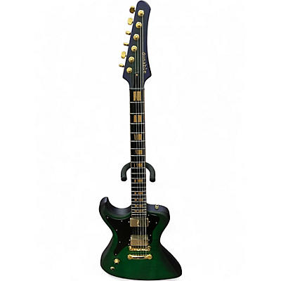 Used Dunable Guitars USA Custom Green Electric Guitar
