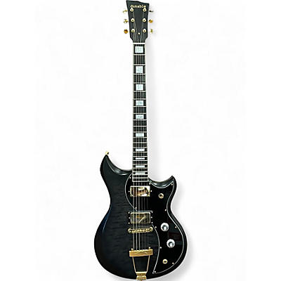 Used Dunable Guitars USA Cyclops Trans Black Solid Body Electric Guitar