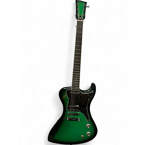 Used Dunable Guitars USA R2 METALLIC GREEN BURST Solid Body Electric Guitar METALLIC GREEN BURST