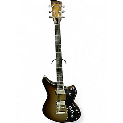 Used Dunable Guitars Yeti Baritone Gold Burst Solid Body Electric Guitar