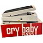 Used Dunlop 105Q Cry Baby Bass Wah Bass Effect Pedal