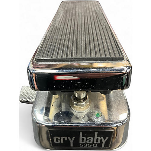 Used Dunlop 535QC Chrome Cry Baby Wah Effect Pedal