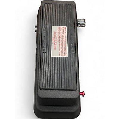 Used Dunlop 535QC Chrome Cry Baby Wah Effect Pedal