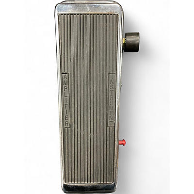 Used Dunlop 535QC Chrome Cry Baby Wah Effect Pedal