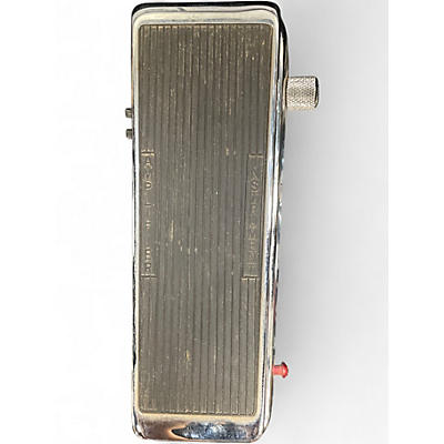 Used Dunlop 535QC Chrome Cry Baby Wah Effect Pedal