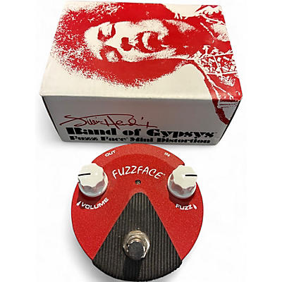 Used Dunlop Band of Gypsys Fuzz Face Mini Effect Pedal