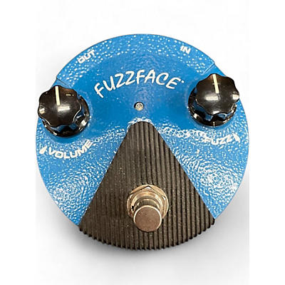 Dunlop Used Dunlop FFM1 Silicon Fuzz Face Mini Blue Effect Pedal