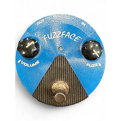 Used Dunlop FFM1 Silicon Fuzz Face Mini Blue Effect Pedal